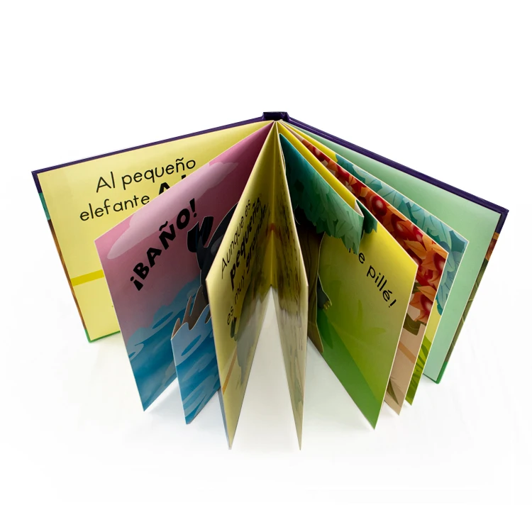 Cute Bears Funny Story Cartoon Colorful Books CMYK Custom pop up Board Books