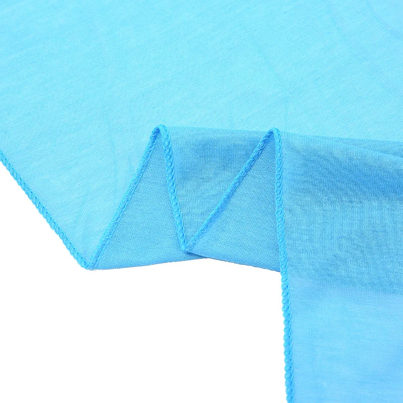 180*80cm Premium Muslim Cotton Jersey Scarf Stretchy Hijab Plain Wrap Foulard Women Muslim Hijab
