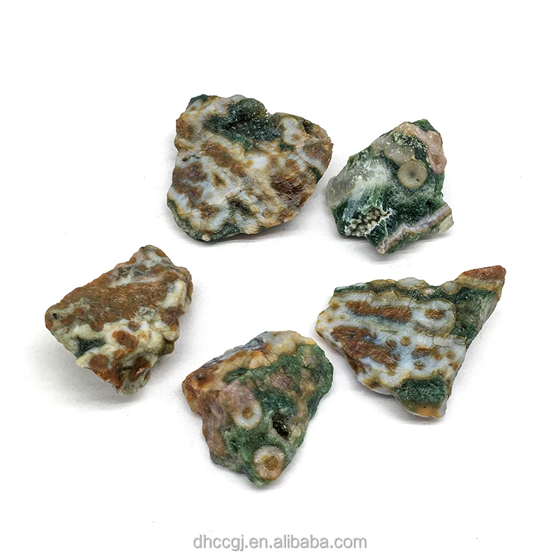 natural crystal Premium crystal colourful ocean jasper raw rocks stone natural crystal ocean jasper rough stones for decoration