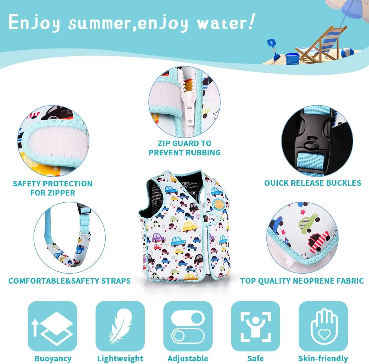 Kids Swimming Pool Swim Suit Floating vest Adjustable Swim Vest For Kids