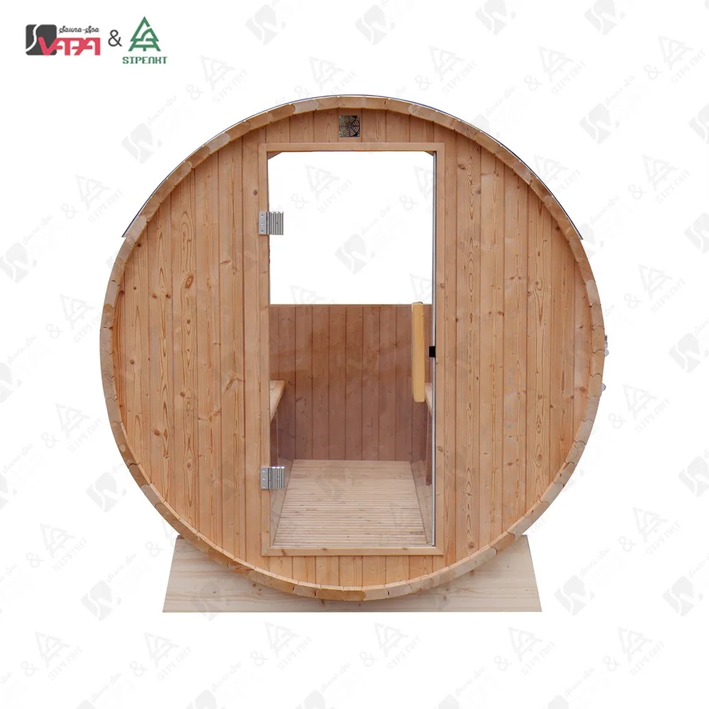SIP-Q1824 Vapasauna New Outdoor Sauna Barrel, Get in Touch with Nature and Look up at the Stars, Optional Wood