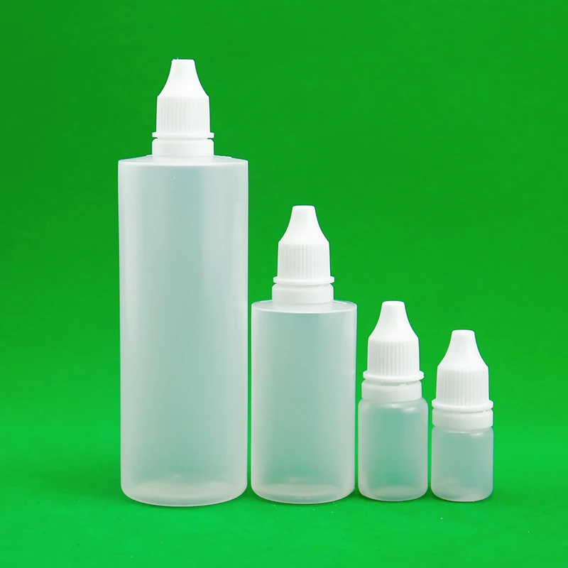 4oz Twist Bottle With Dropper Plastic Bottle LDPE Plastic Hair Oil Bottle And Cap Sealing for Flavorings and Hair Oil