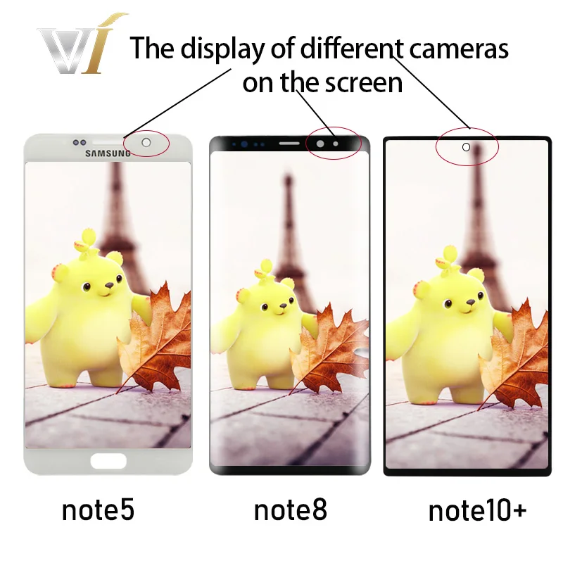 ЖК-экран для мобильного телефона samsung note 8 10 оригинальный ЖК-дисплей оптовая