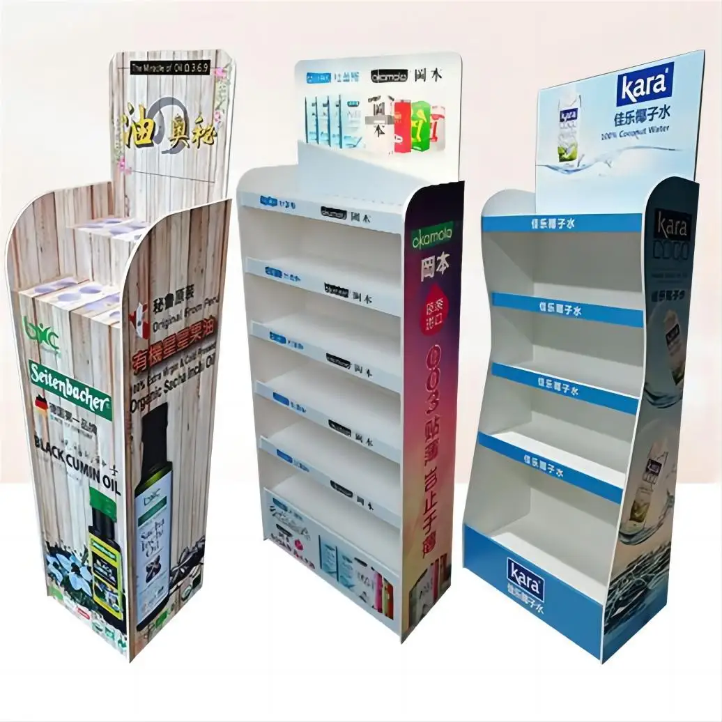 Новый стиль столешницы дисплей розничный магазин картонный стол конфеты бумажная полка