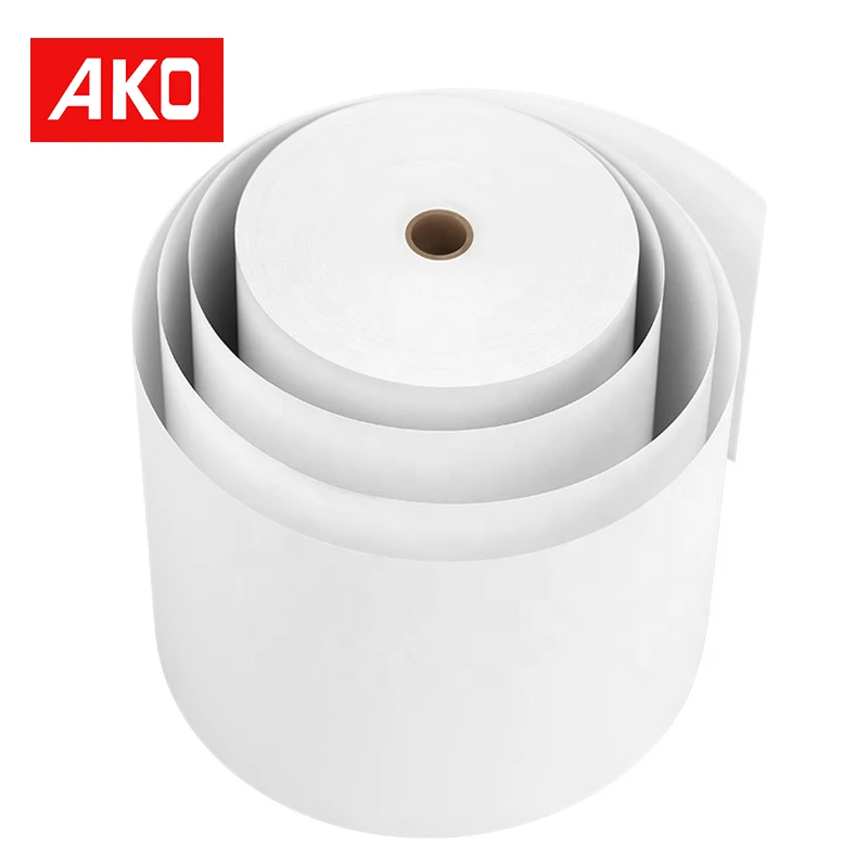 High Quality Small Roll Cash Register Adhesive Paper 80mm*50mm Thermal Wholesale