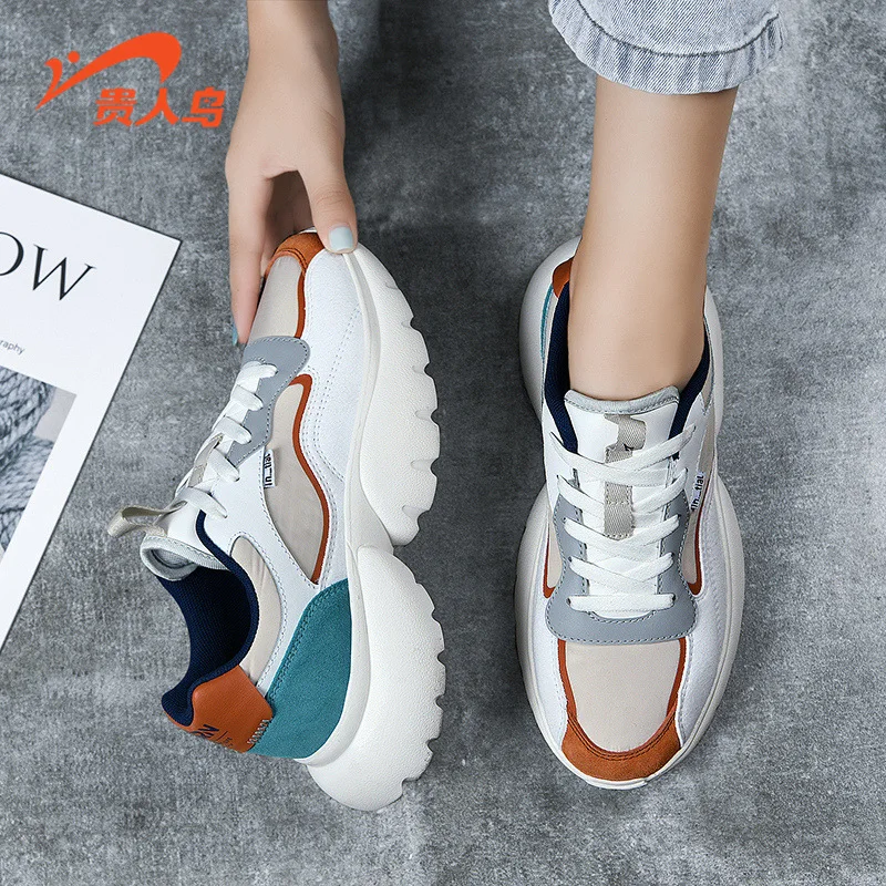 
Breathable Cushioning Casual Fashion Sneakers Custom Branded Clunky Sneaker Womens Fashion Sport Lightweight Walking Shoes 
