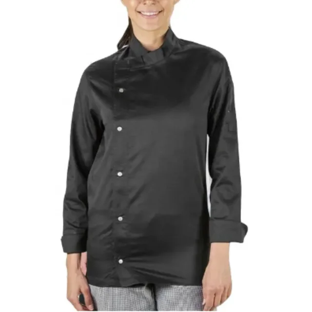 OEM ODM Restaurant Bar Chef Workwear Uniform Jacket Chef Uniform Jacket Traditional Chef Jacket