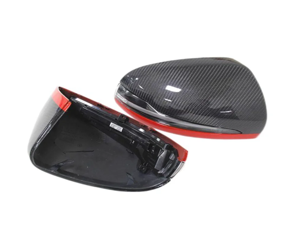 GAO Parts Carbon Fiber Replacement Mirror Housing Cover For Benz C E S CLS GLC GLA GLB Class W205