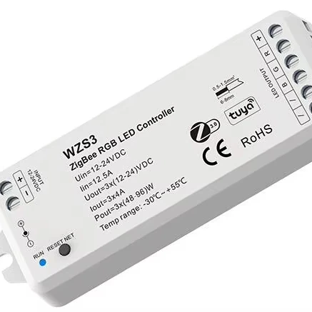 WZS3  ZIGBEE-PWM  3CH*4A 12-24VDC Zigbee CCT CV  led strip control
