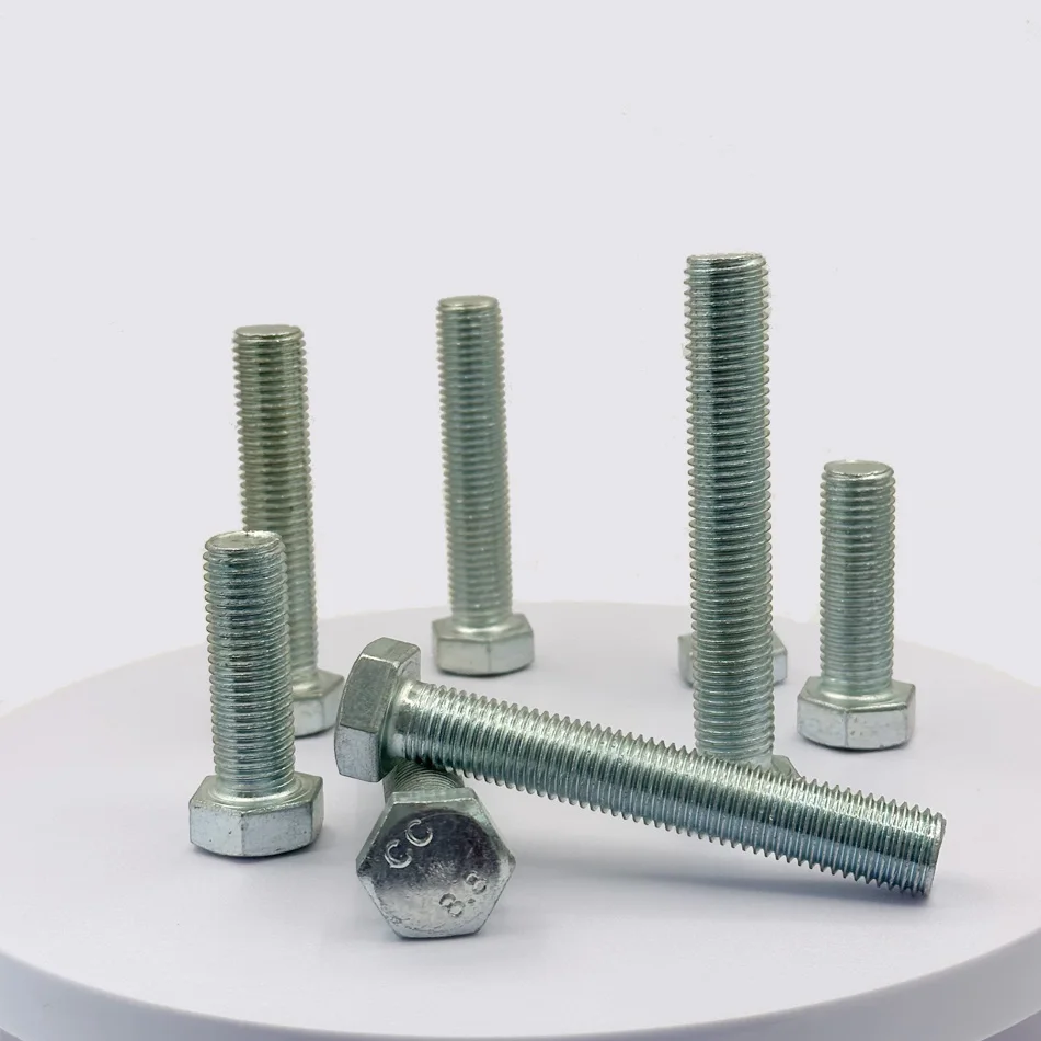 hex bolt m6 m8 m10 m20 Good price factory direct sales grade 8 bolts HIGH STREAGTH bolt and nut