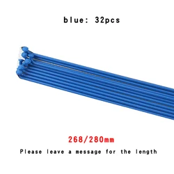 14G 85-282 мм Высокое качество подсветка для колес велосипеда с сосками стальный Горный Дорожный складной велосипед круглые спицы