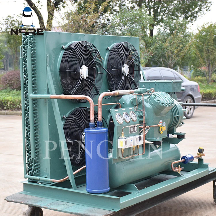 Охлаждающий конденсаторный блок 3hp 4hp 5hp 6hp 7.5hp 10hp 12hp 20hp с воздушным охлаждением морозильные конденсаторные блоки для холодной камеры