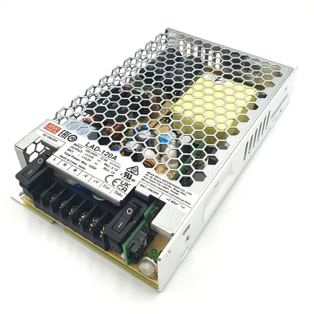 Оригинальная средняя LAD-120B 120 Вт экономичная безопасность/пожарная сигнализация с зарядным устройством/ИБП