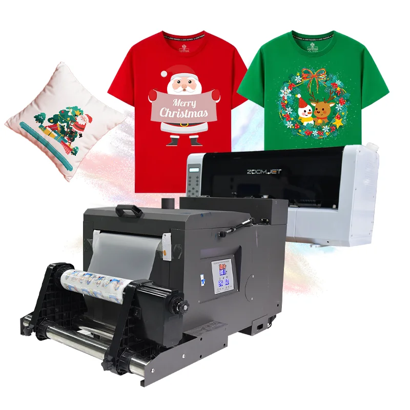 Water-based Ink Textile Printing Pet Film Dtf Printer And Powder Transfer For Garment Shop