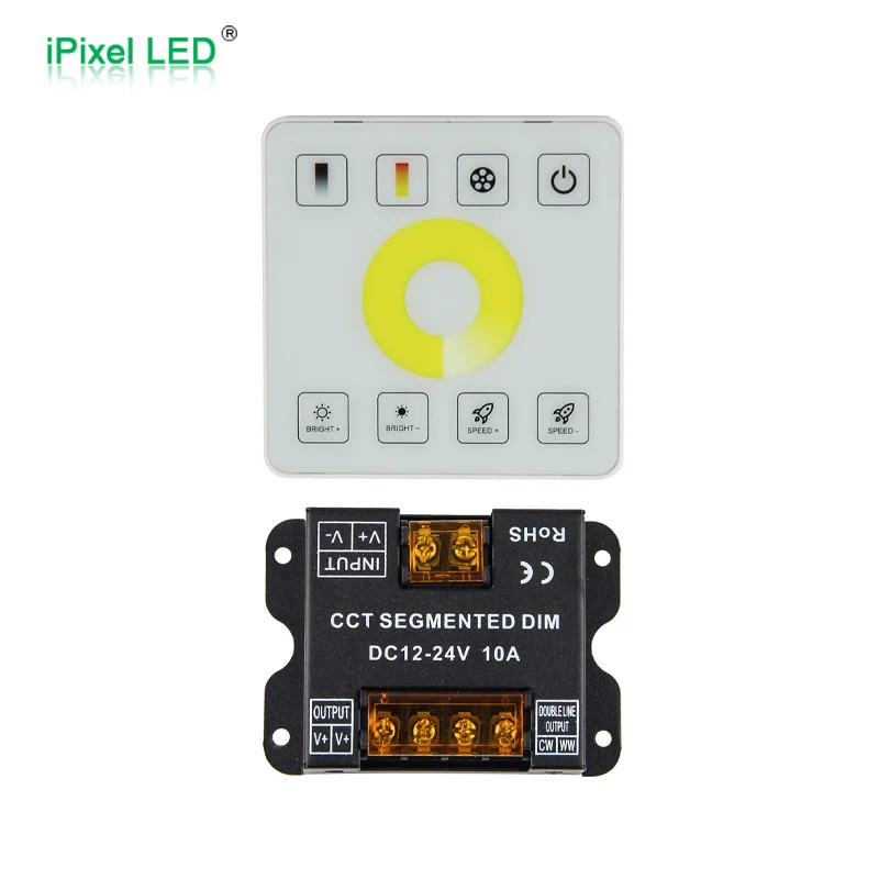 DC5-24V RF touch remote dual color RGB RGBW RGBWW controller touch panel controller
