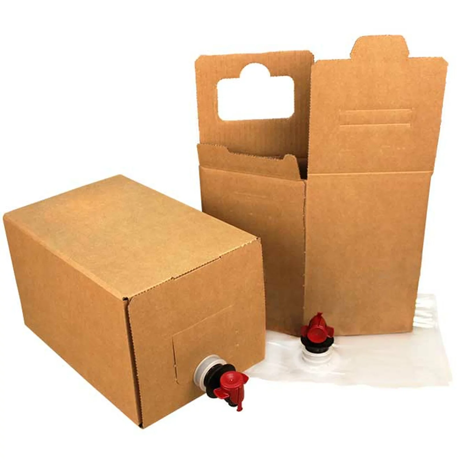 Fast Delivery 5L 10L 20L Customized Aluminum Laminated Plastic Wine Catering Pack Packaging Storage Bag In Boxes Spout Pouch Pa