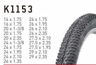 
High Quality KENDA rubber 27.5 Inch K1153 For Mountain Bicycle 