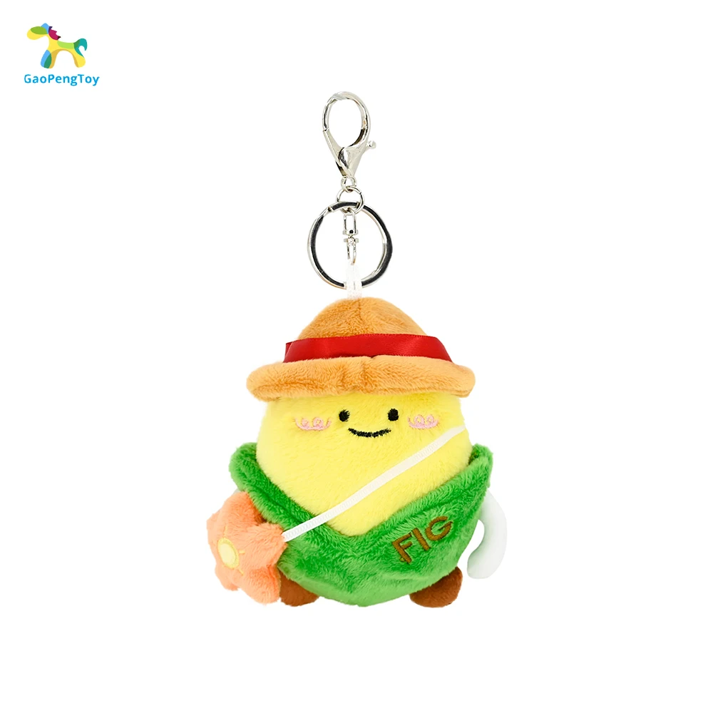 Customize animated game character dolls plush stuffed toys with cloths designed custom plush keychain