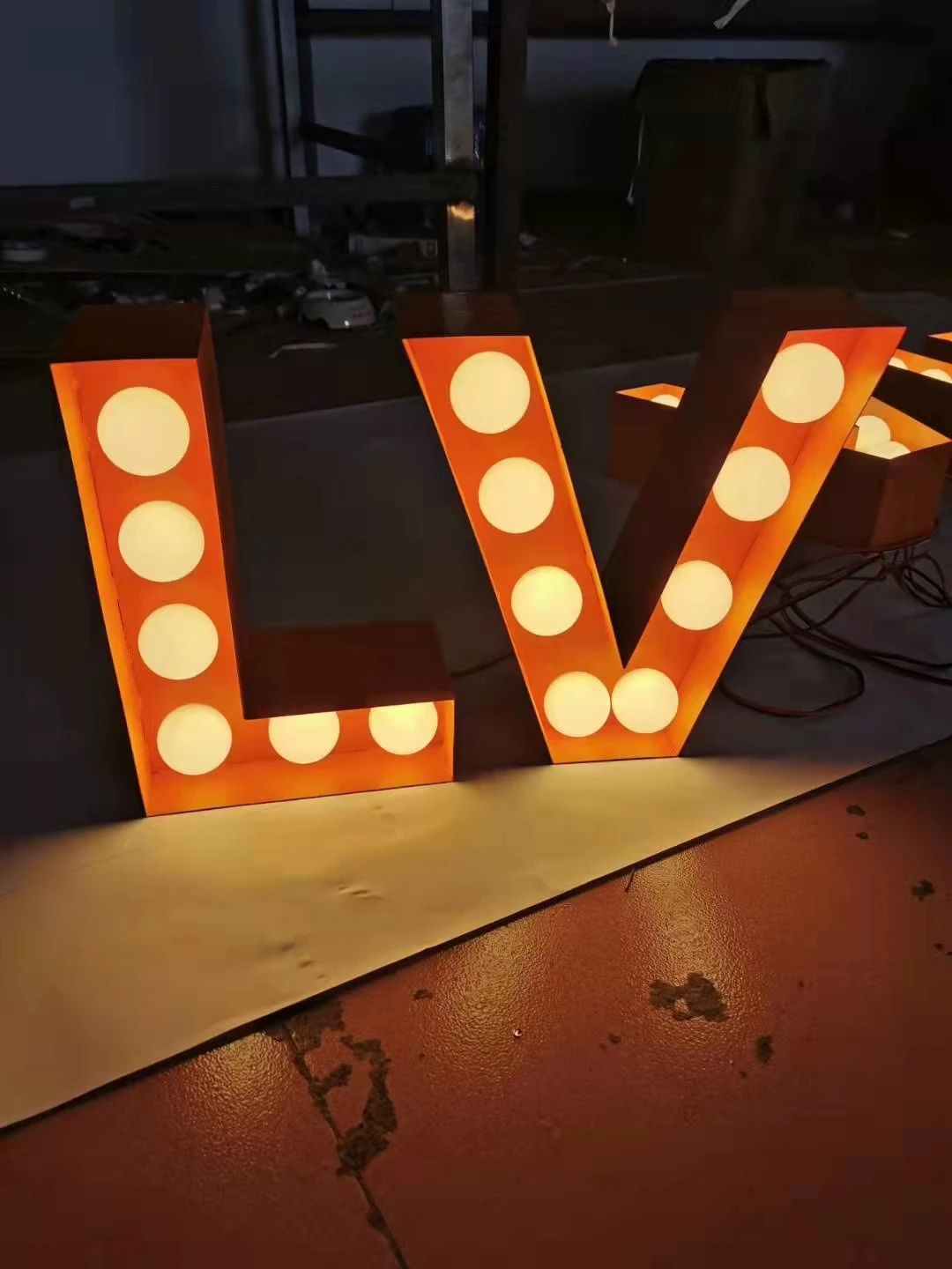 custom giant led numbers letters marquee number lights marry me marquee letter