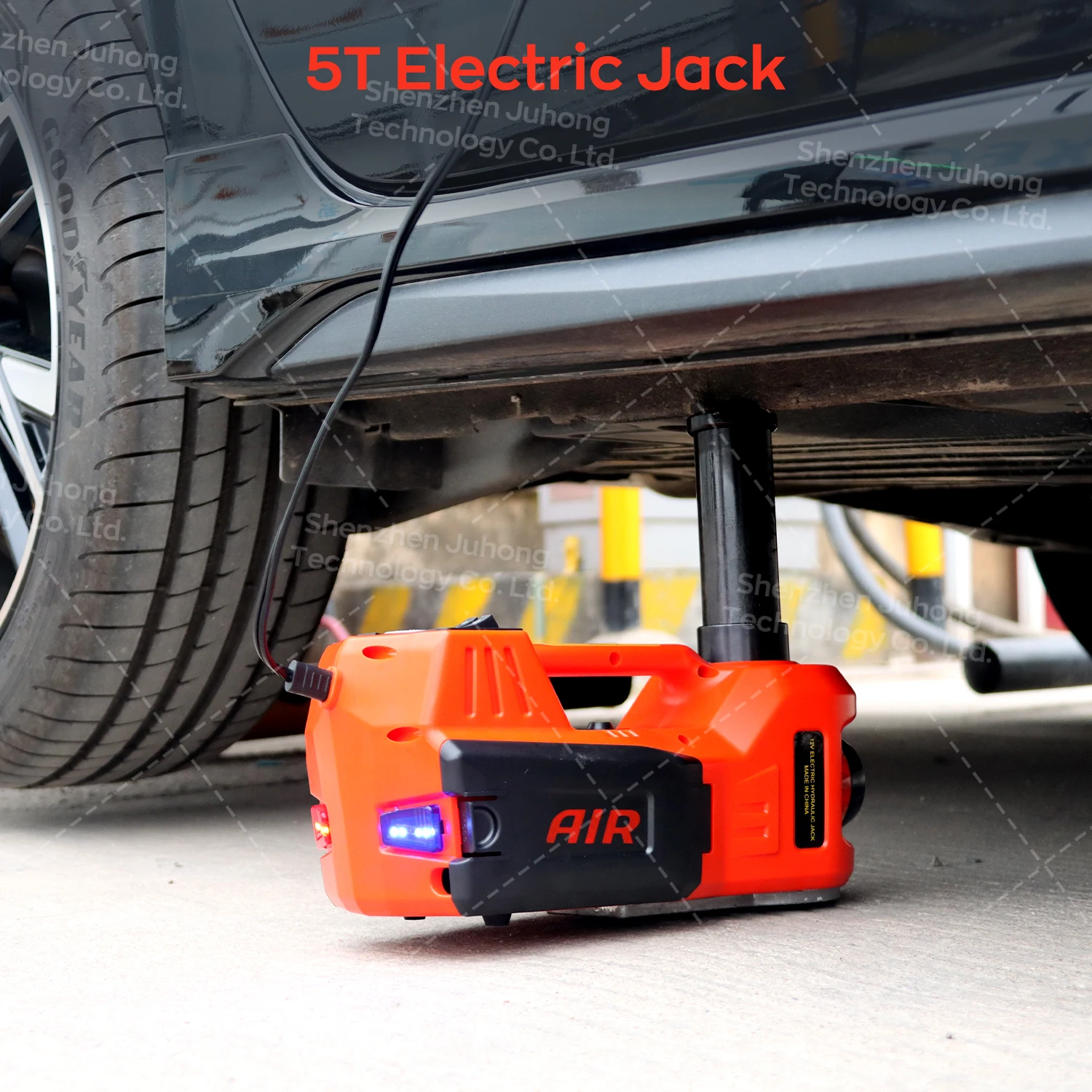 5-In-One 12V 5 Tons Electric Hydraulic Car Jacks Emergency Kit Car Accessories