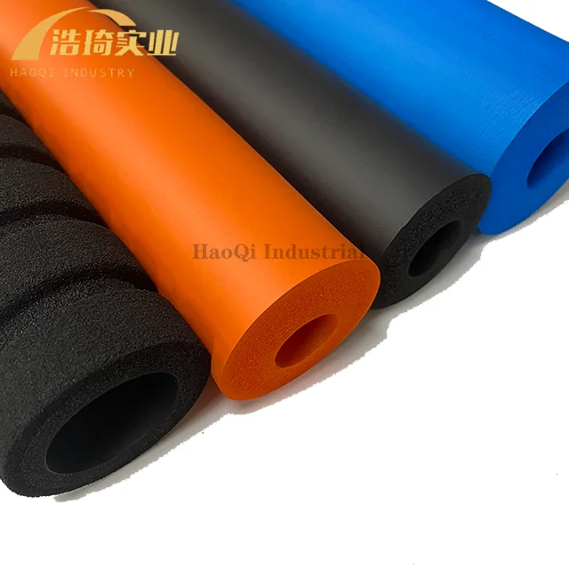 Environmental protection tasteless steering wheel with black nbr foam grip cover sponge hollow foam tube