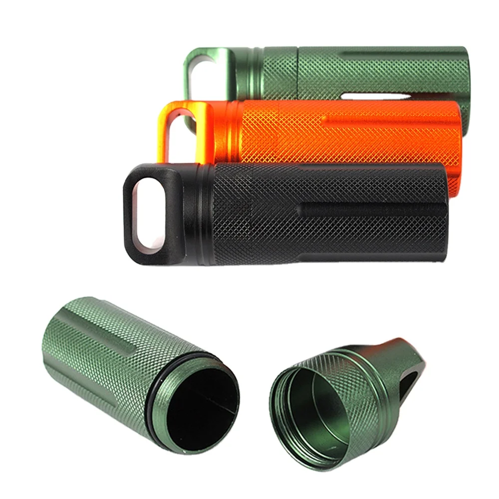 Bengku High Quality Low Price Aluminium Survival Pill Supplement Container