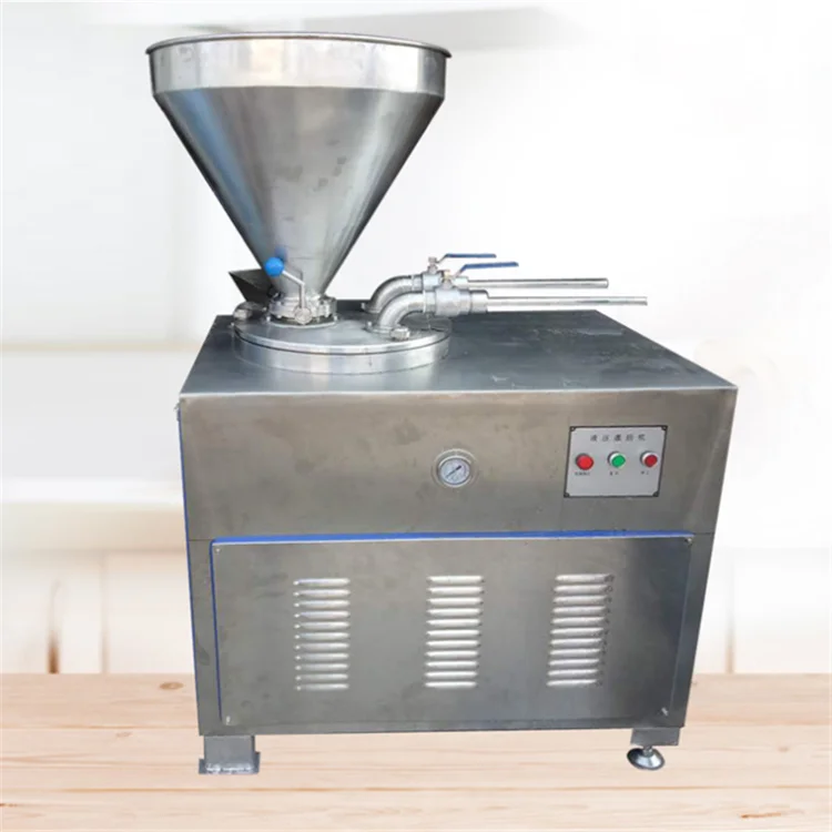 
Commercial Automatic Sausage Twister/Filler/Filling/Meat Equipment/Stuffer/Slicer/Cutter Making Machine 