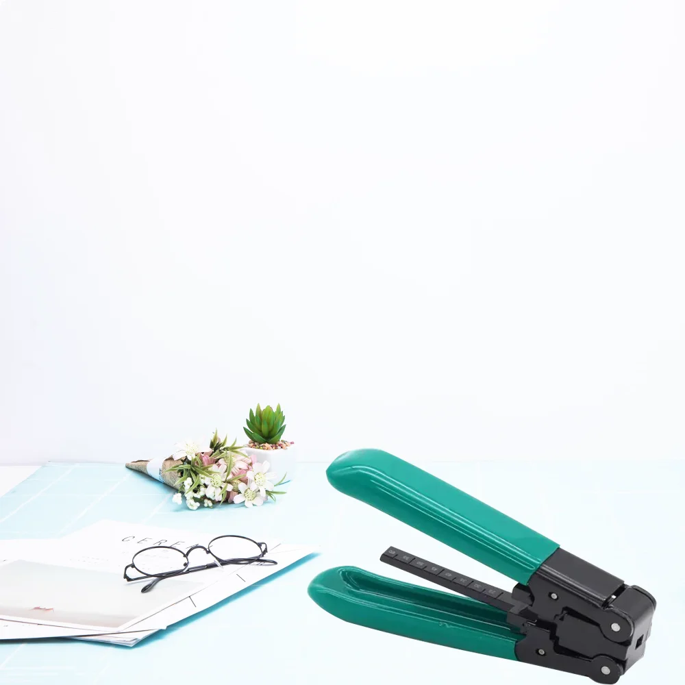 TriBrer FTTH Drop Fiber Cable Stripper