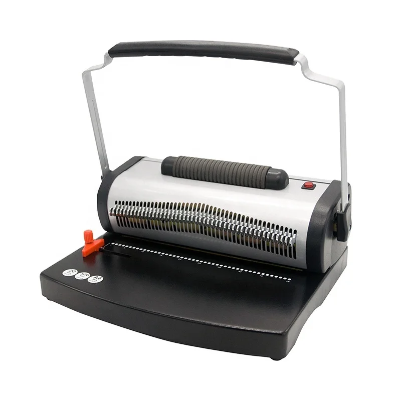 U628 A4 размер спиральная переплетная машина со спиралью