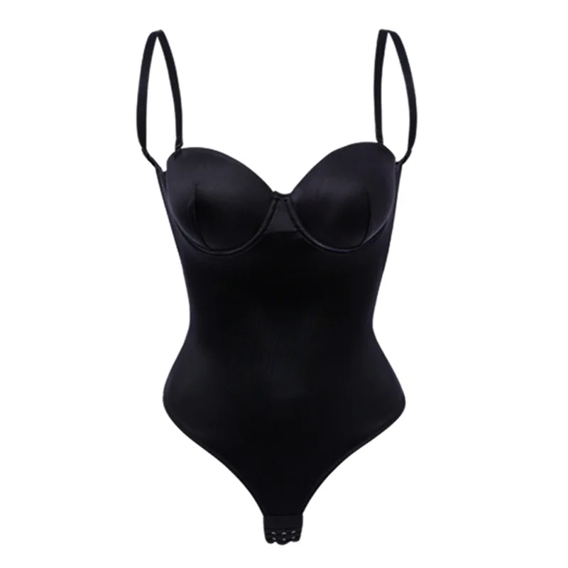 Women Slimming Tummy Control Shapewear Tight Abdomen Body Sculpting Body Sling Halter Backless One Piece Body Shaping Lingerie