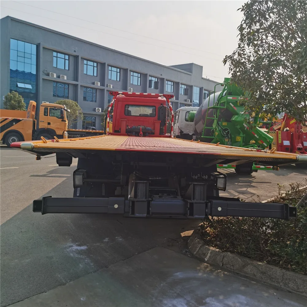 12ton towing capacity 9.6m length tilt tray bed wrecker with 10ton hydraulic winch