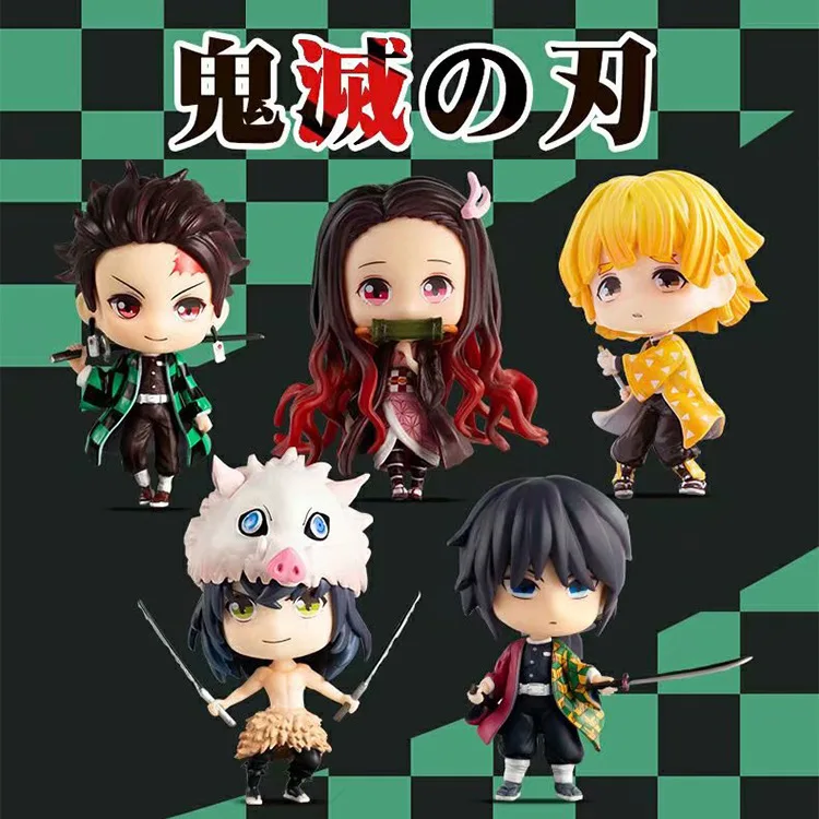  Демон убийца: kimetsu без Yaiba Q версия модели конфетных игрушек внутренней