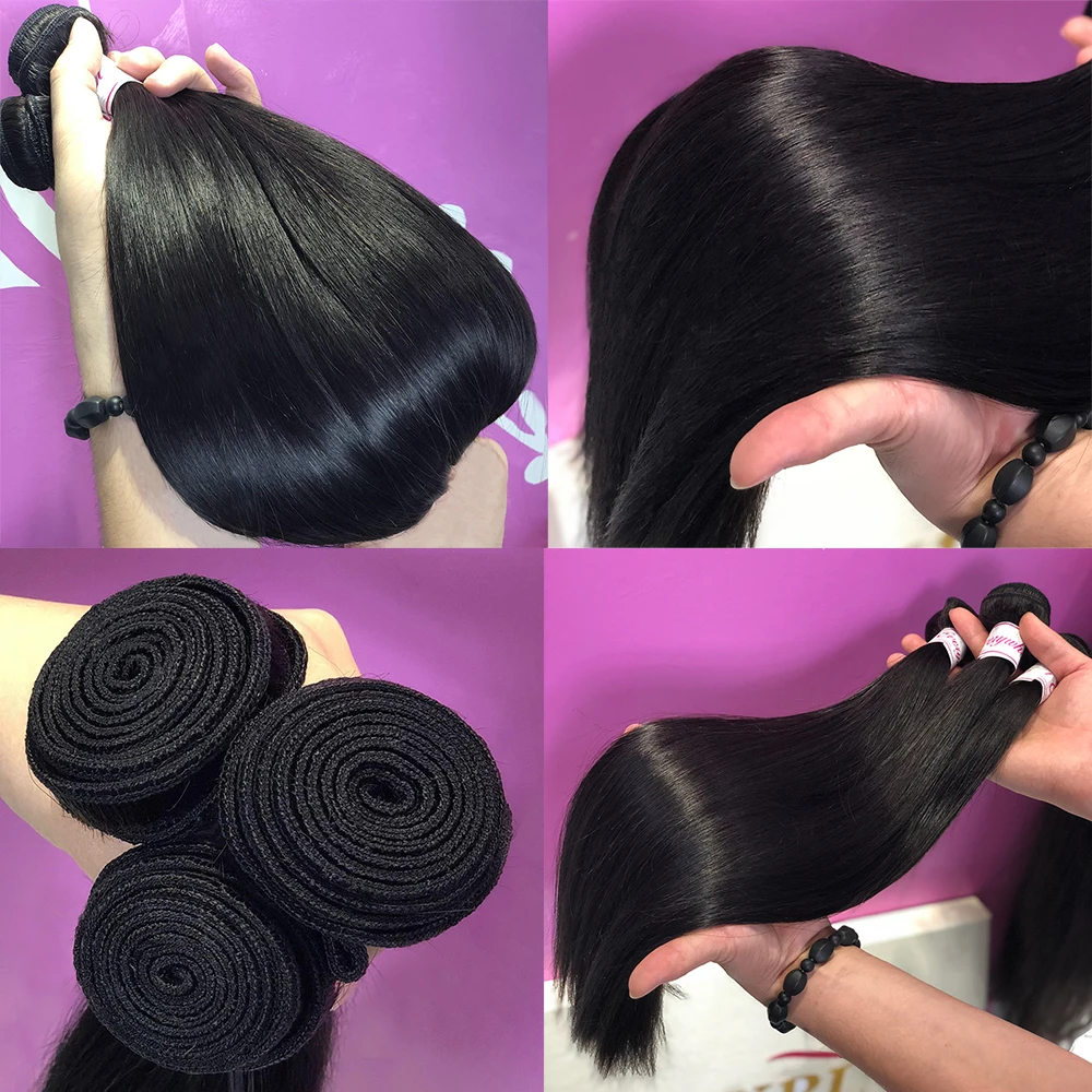 Guangzhou Xibolai Hair Products Extension No Shedding Hair Wholesale 10A 100% Virgin Brazilian Raw Cuticle Aligned Human Hair