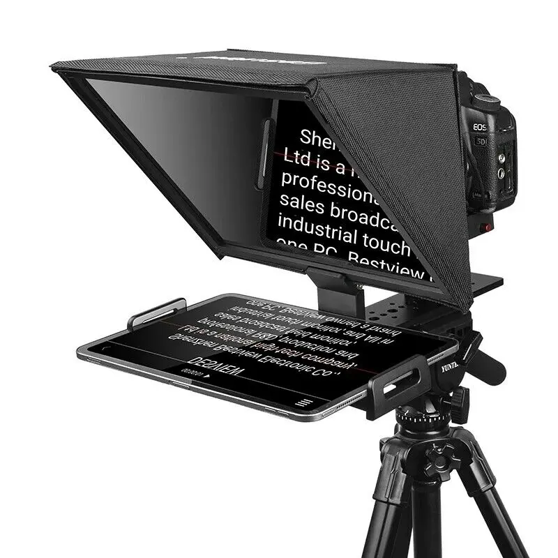 NEW Bestview Desview T12 Teleprompter for 11 inch iPad Tablet Phone DSLR Camera Prompter 12inch livestreaming shopping