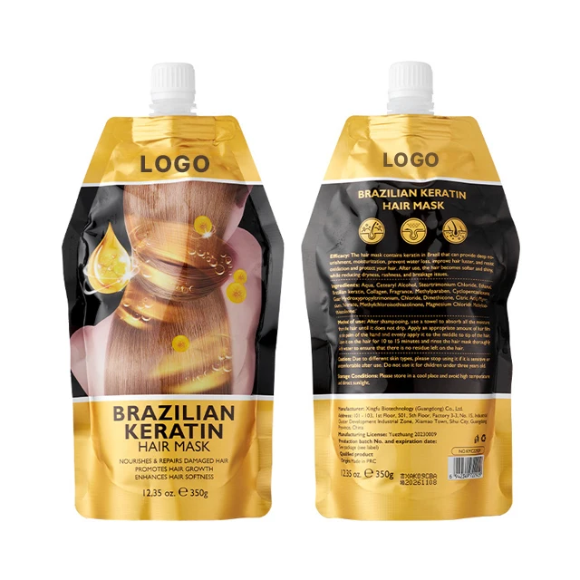 Oem Private Label Deep Smooth Treatment Collagen Nourishing Deep Repair Hair Protein Treatment Hair Mask