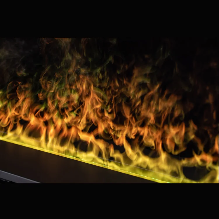 Water Steam Fireplace 3D Water Burning Vapor Effect No Heating