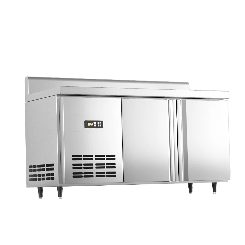 New Style Yipomson Stainless Steel Bench Top Refrigerator Prep Under Counter Beer Fridge Commercial Used Worktop Chiller