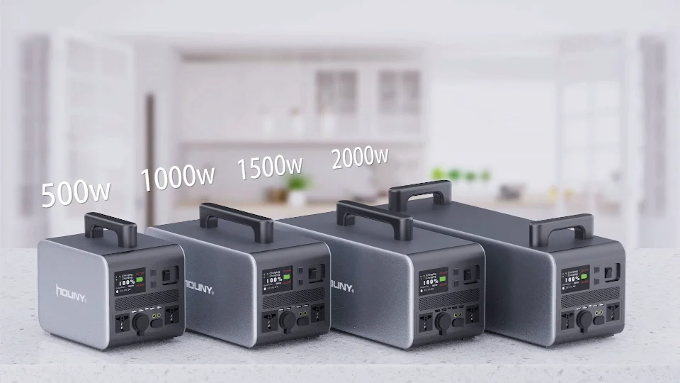 New arrival 500w portable lifepo4 lithium ion battery power supply solar power station emergency battery