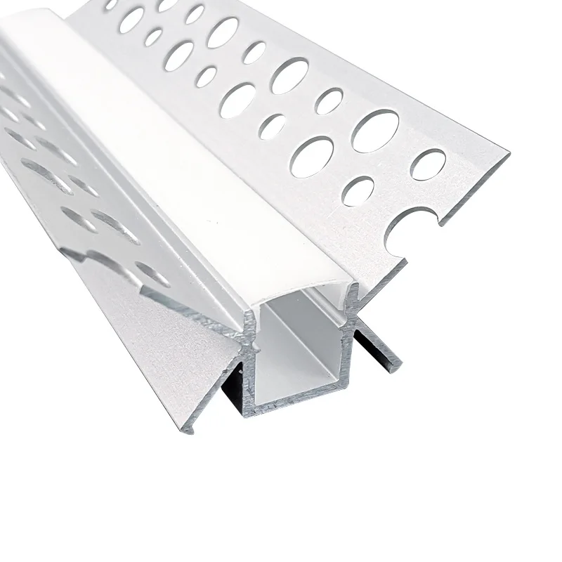 T5 LED Linear Lamp for Living Room Ceiling Double Eyelid with Lace Trimming Anodized Surface Profile Light
