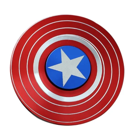 Great metal fidgets spinner Silver Spinning Hot gyro bowl for Child Print Spinning Top Metal gyro