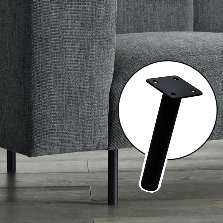 Wholesale Chinese Supplier Customized Height Feet Metal Furniture Legs for Sofa Cabinet