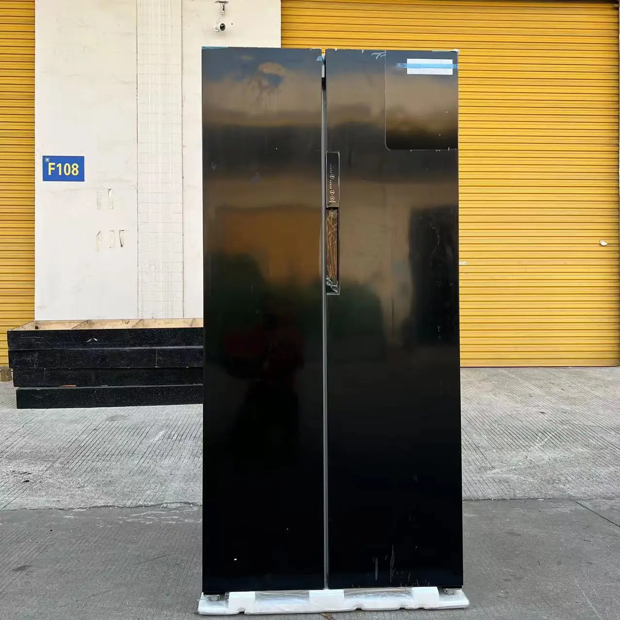 Pair door refrigerator Double door household side by side refrigerator 45L