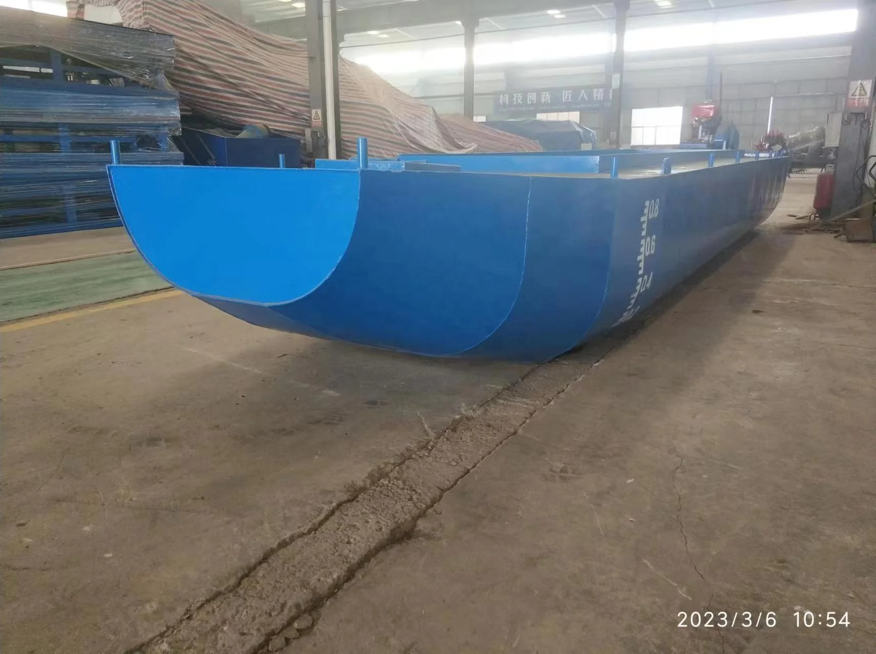 20 ton sands barge with propelling engine