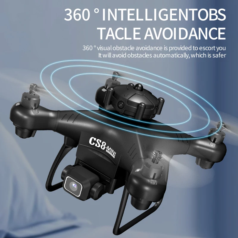 Comprehensive obstacle avoidance 8k professional HD aerial drone mini airplane toys remote control quadcopter