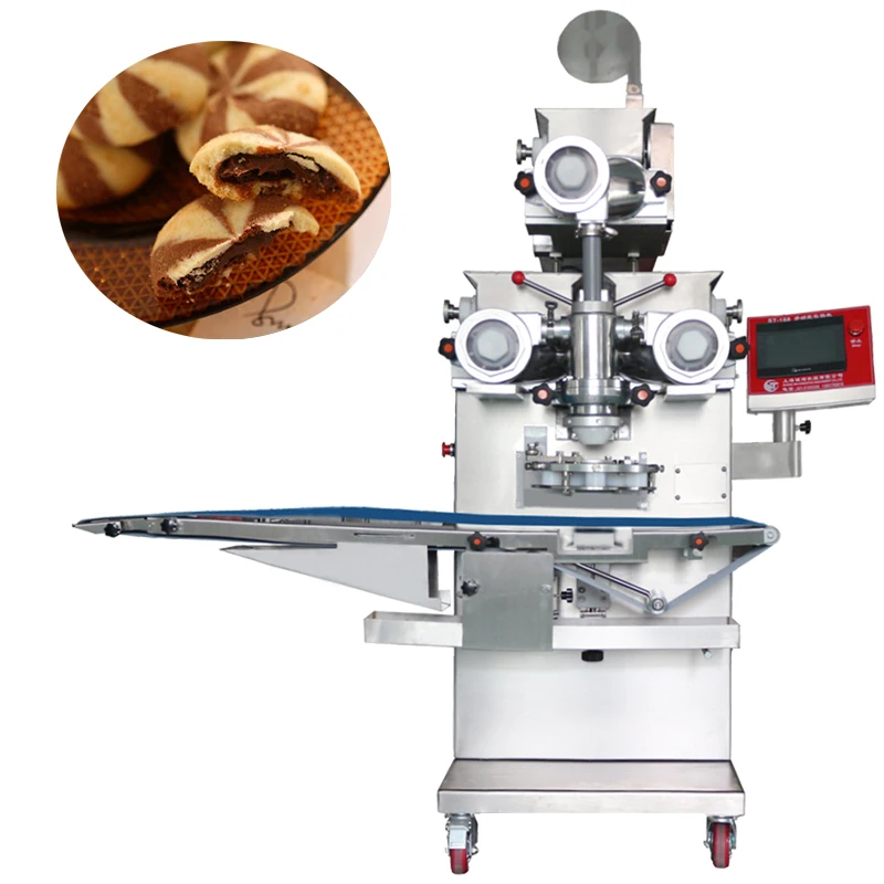 CE certificated stainless steel chengtao machinery automatic biscuits cookies commercial filled cookies machine