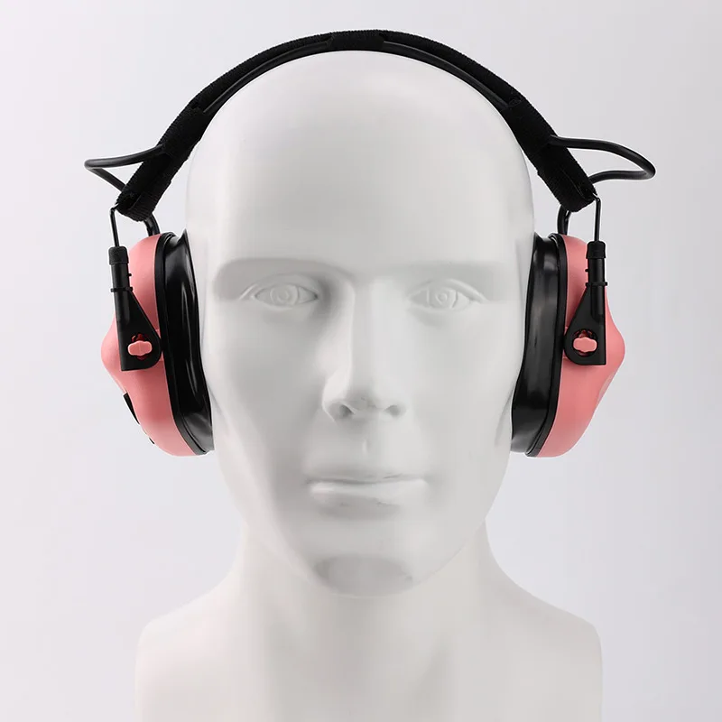 Электронные наушники для защиты слуха с шумоподавлением тактическая гарнитура стрельбы