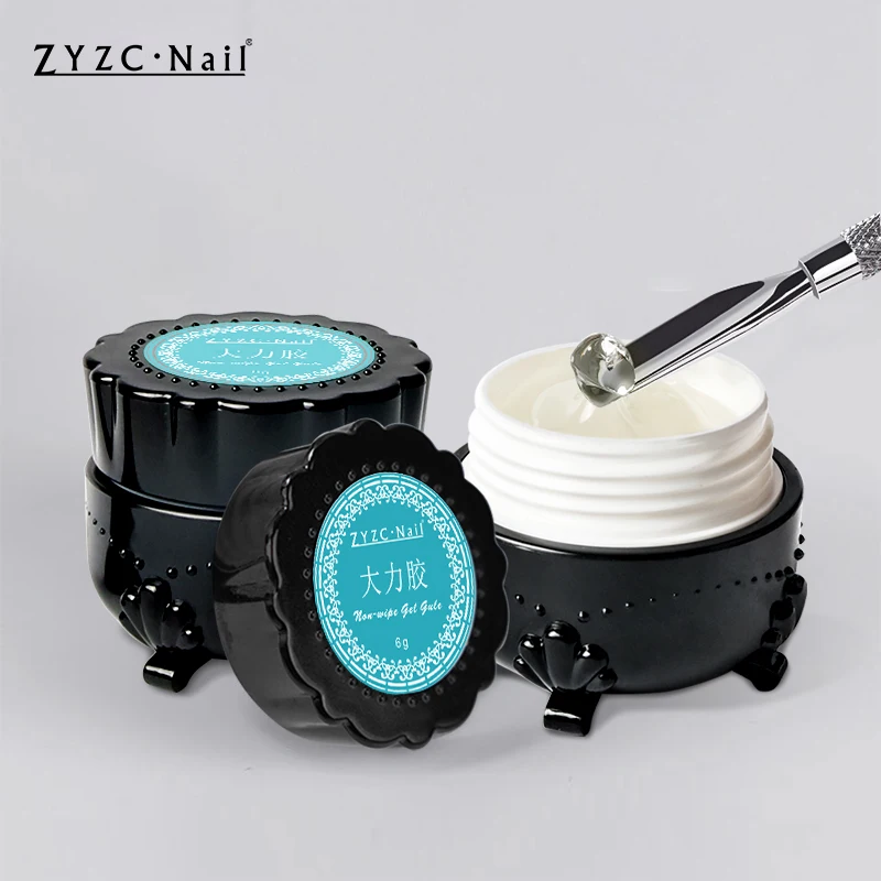 High Qualitynail varnish decoration art tools rhinestone gel glue adhesives sticky uv crystal gel for wholesale