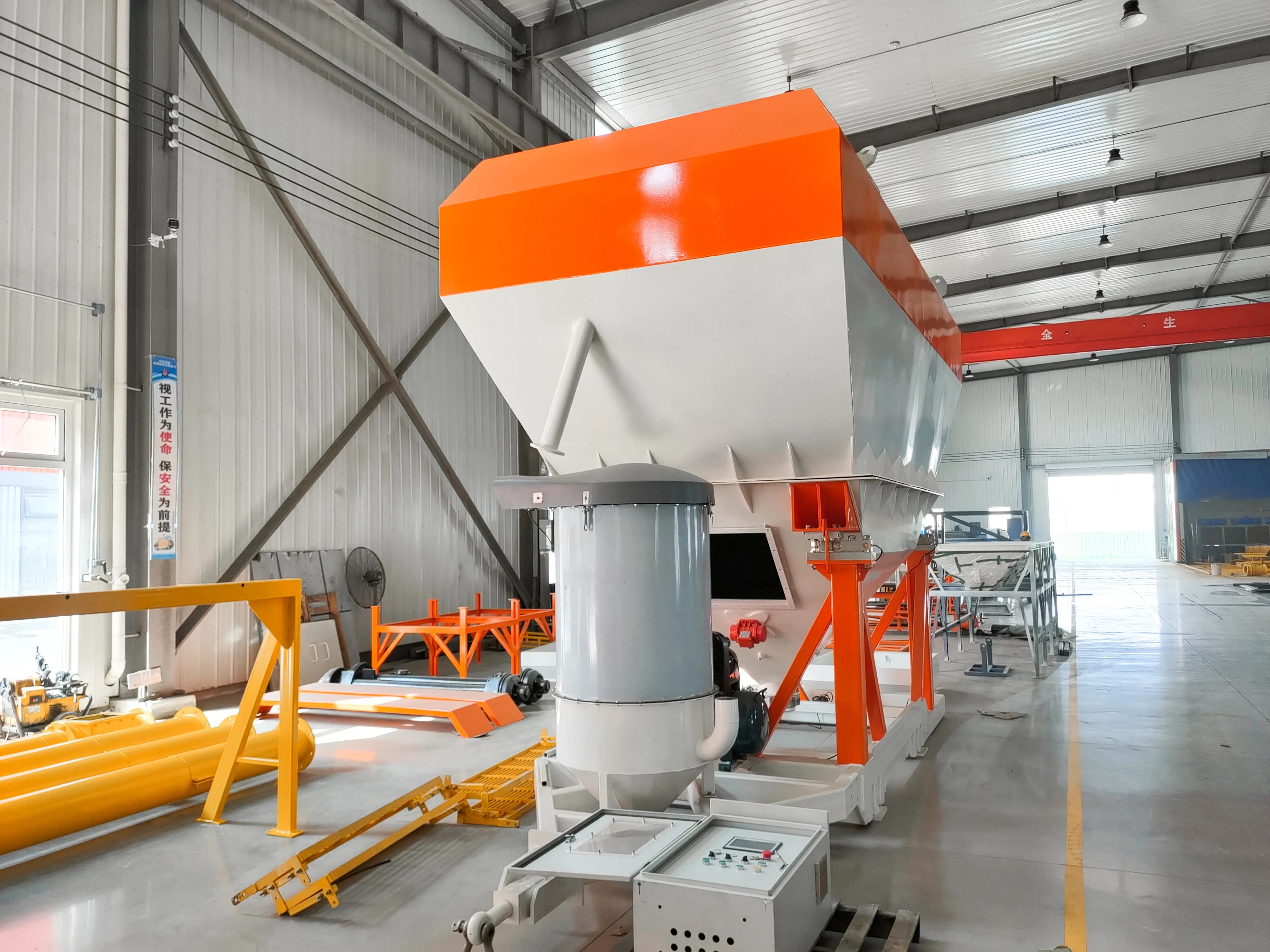 US standard iron carbon steel small mobile cement silo 20ton