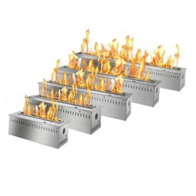 Умный электрический камин с дистанционным управлением на