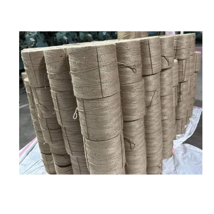 Wrapping Jute Yarn Natural Knitting Jute Cord Starting Jute Yarn For Packaging Crafts Top Selling Export From BD